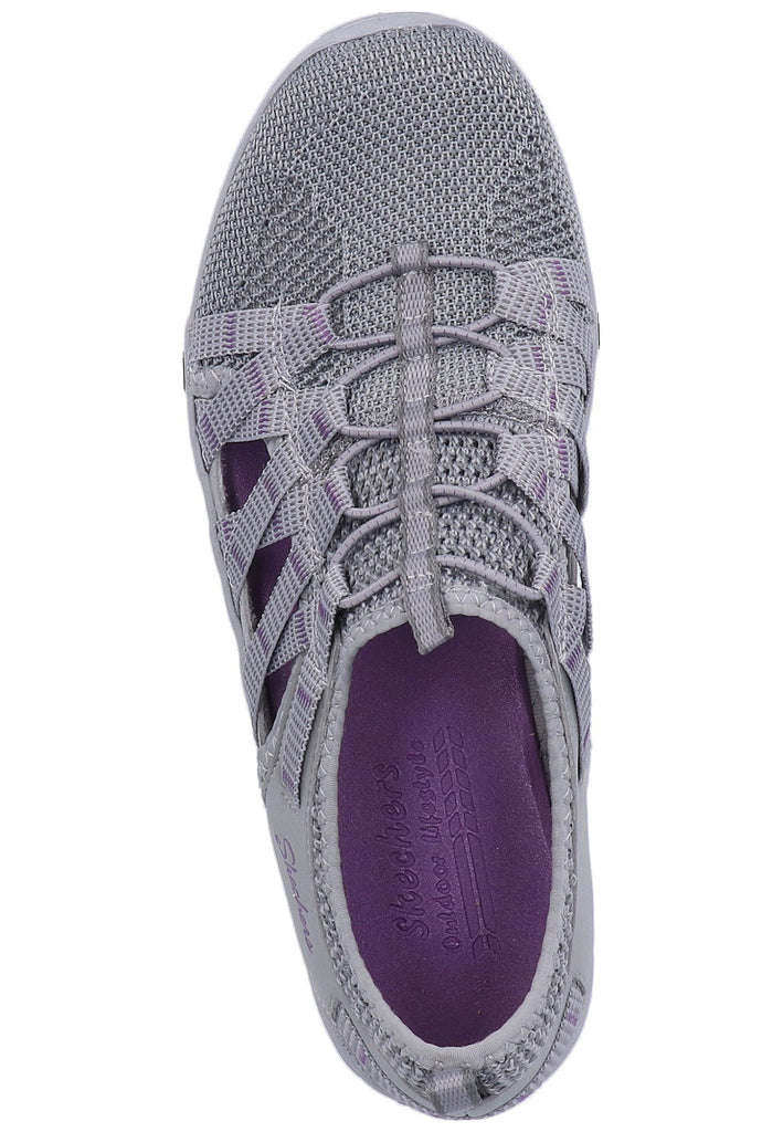 Skechers Sneaker Textil Hellgrau - surf4shoes
