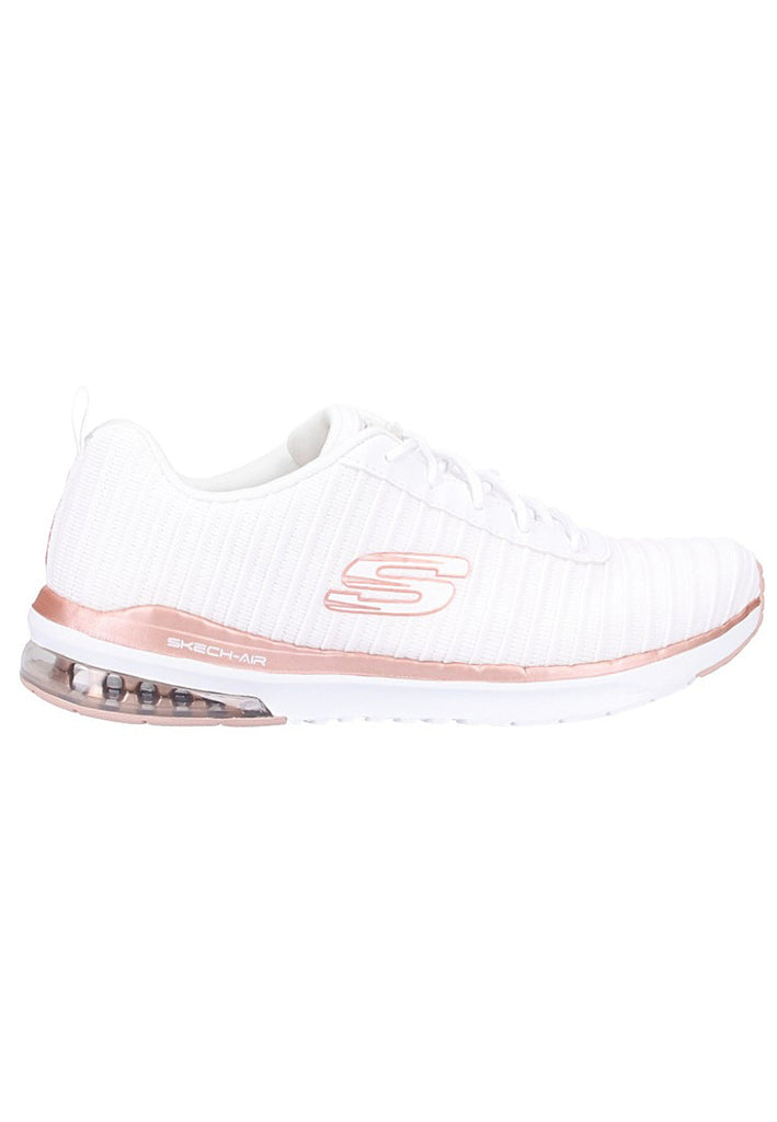 Skechers Sneaker Textil Weiß - surf4shoes
