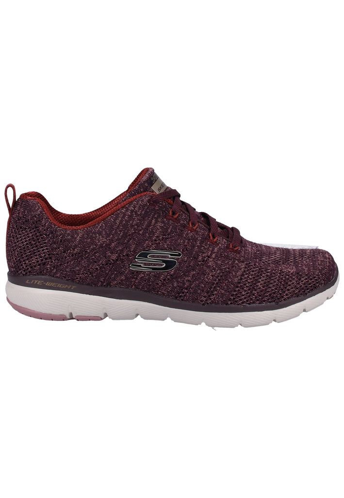 Skechers Sneaker Textil Rot - surf4shoes