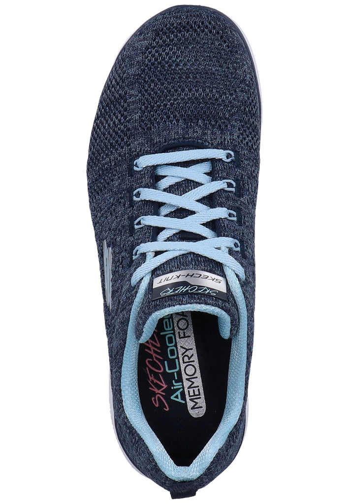 Skechers Sneaker Textil Blau - surf4shoes