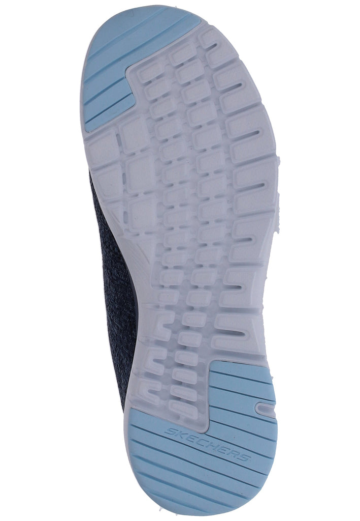 Skechers Sneaker Textil Blau - surf4shoes
