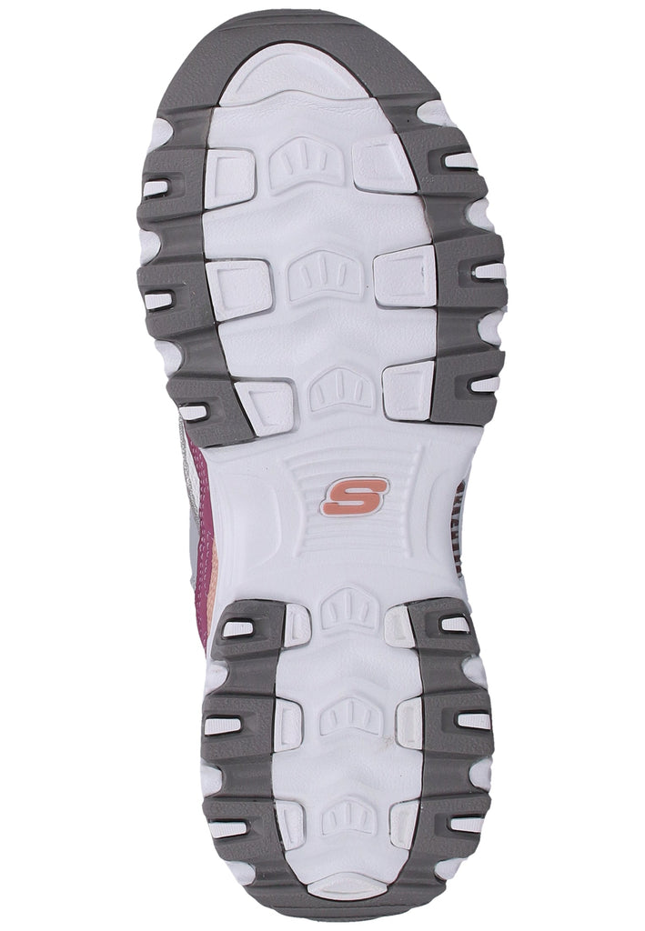 Skechers Sneaker Leder Hellgrau - surf4shoes