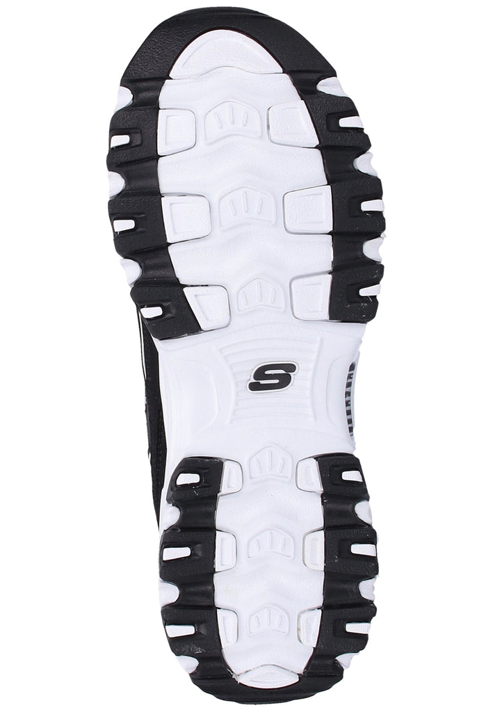 Skechers Sneaker Leder Schwarz - surf4shoes