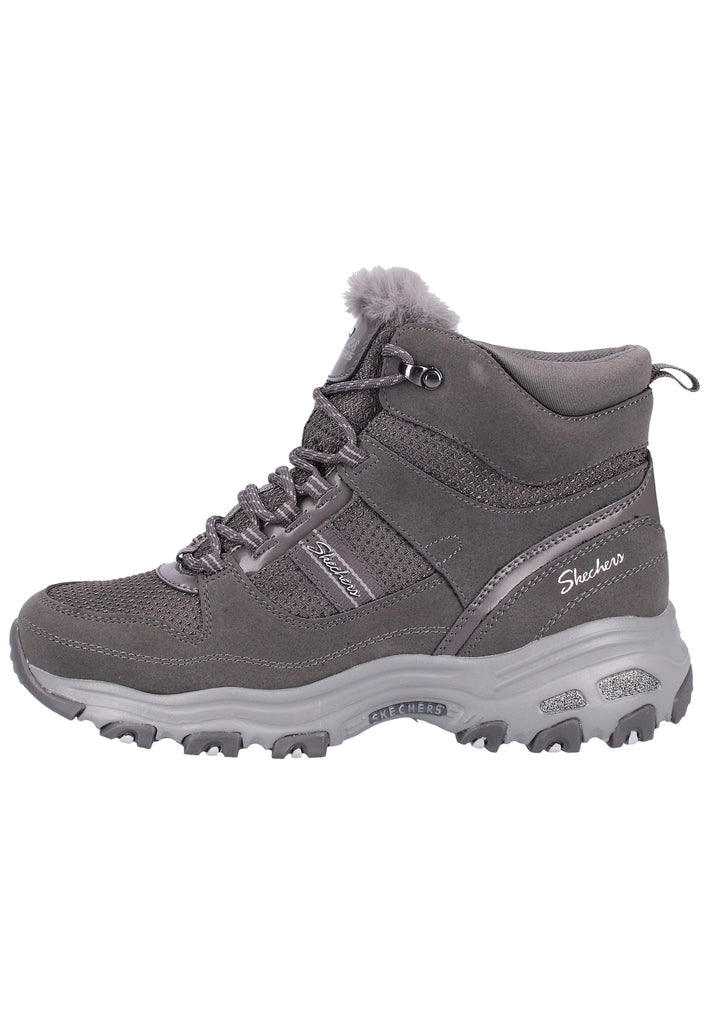 Skechers Stiefelette Leder Grau - surf4shoes