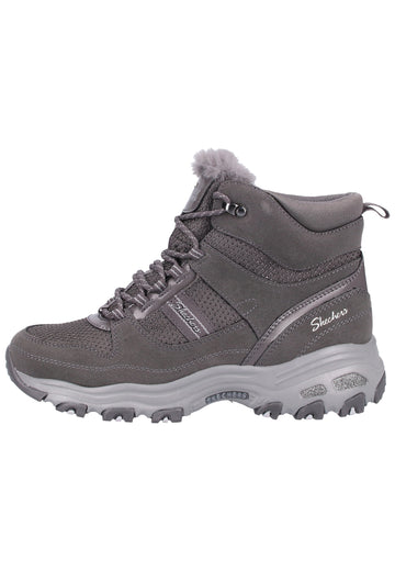 Skechers Stiefelette Leder Grau - surf4shoes