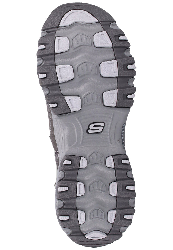 Skechers Stiefelette Leder Grau - surf4shoes