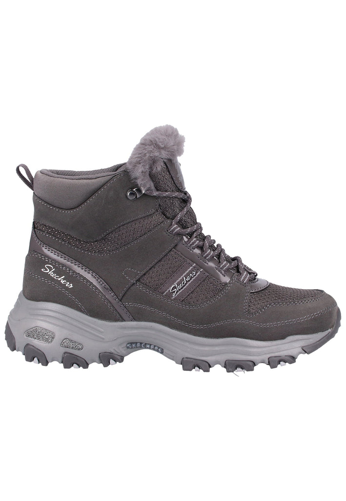 Skechers Stiefelette Leder Grau - surf4shoes