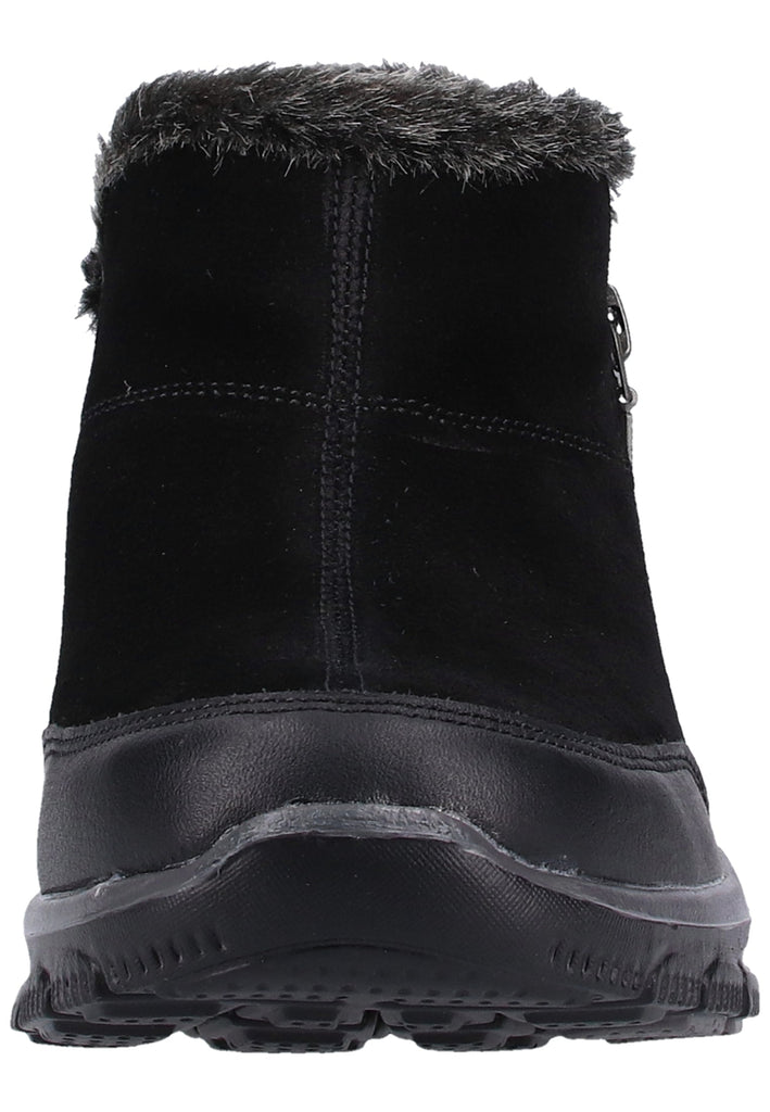 Skechers Stiefelette Leder/Textil Schwarz - surf4shoes