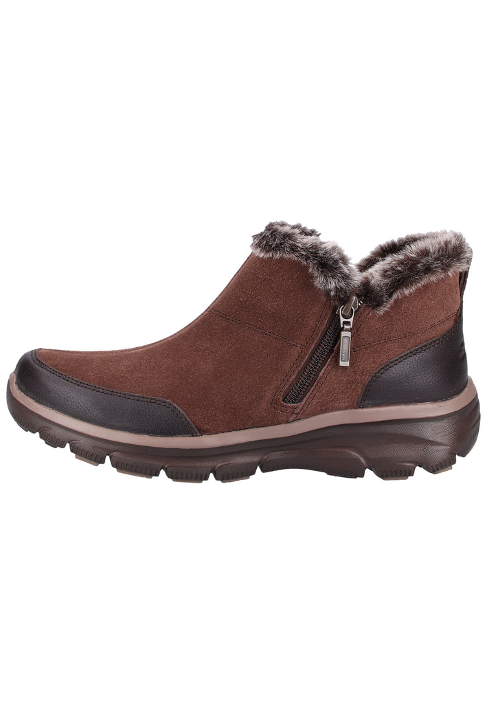 Skechers Stiefelette Leder Braun - surf4shoes