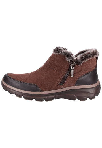 Skechers Stiefelette Leder Braun - surf4shoes