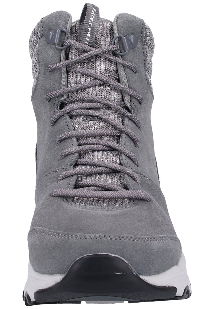 Skechers Stiefelette Veloursleder/Textil Grau - surf4shoes