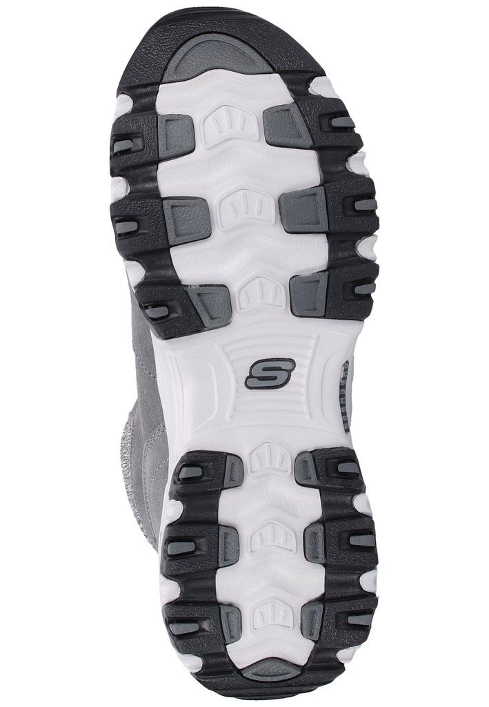 Skechers Stiefelette Veloursleder/Textil Grau - surf4shoes