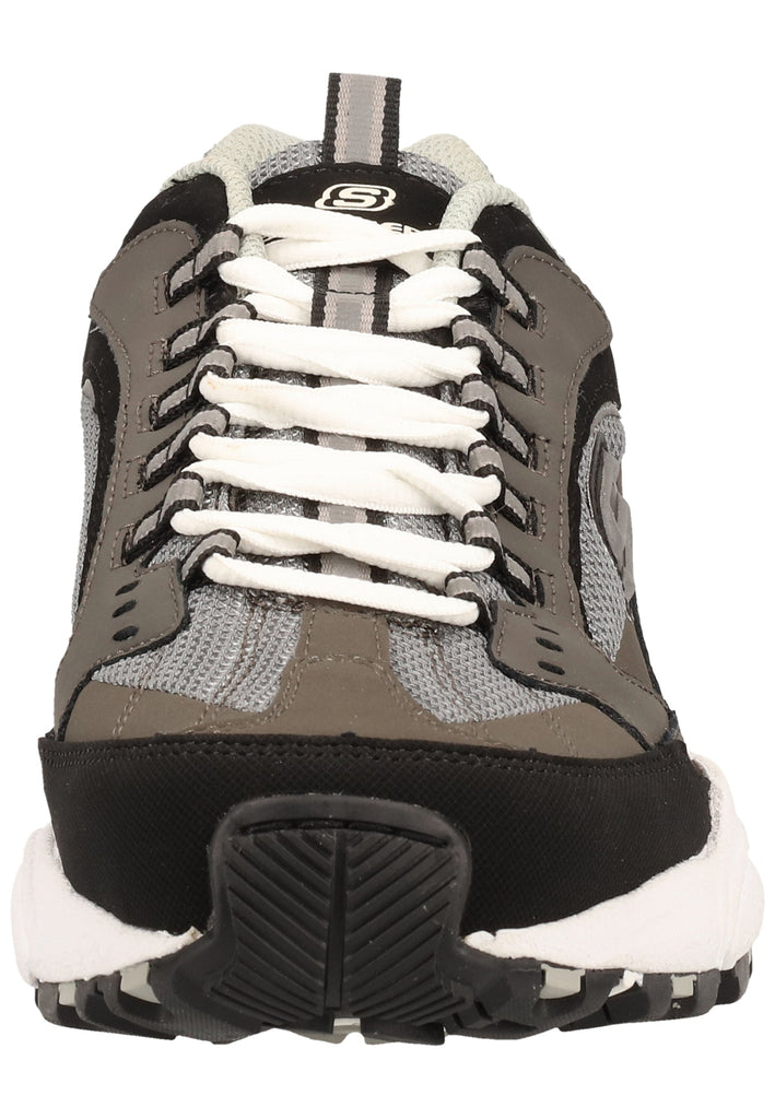 Skechers Sneaker Leder Grau - surf4shoes