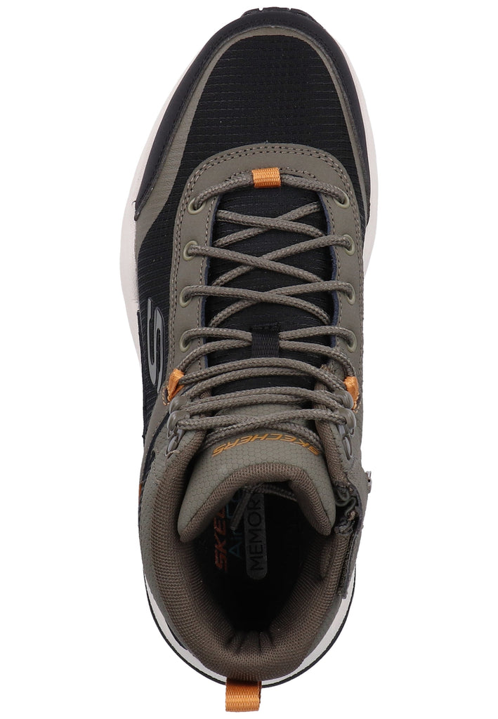 Skechers Sneaker Leder Dunkelgrün - surf4shoes