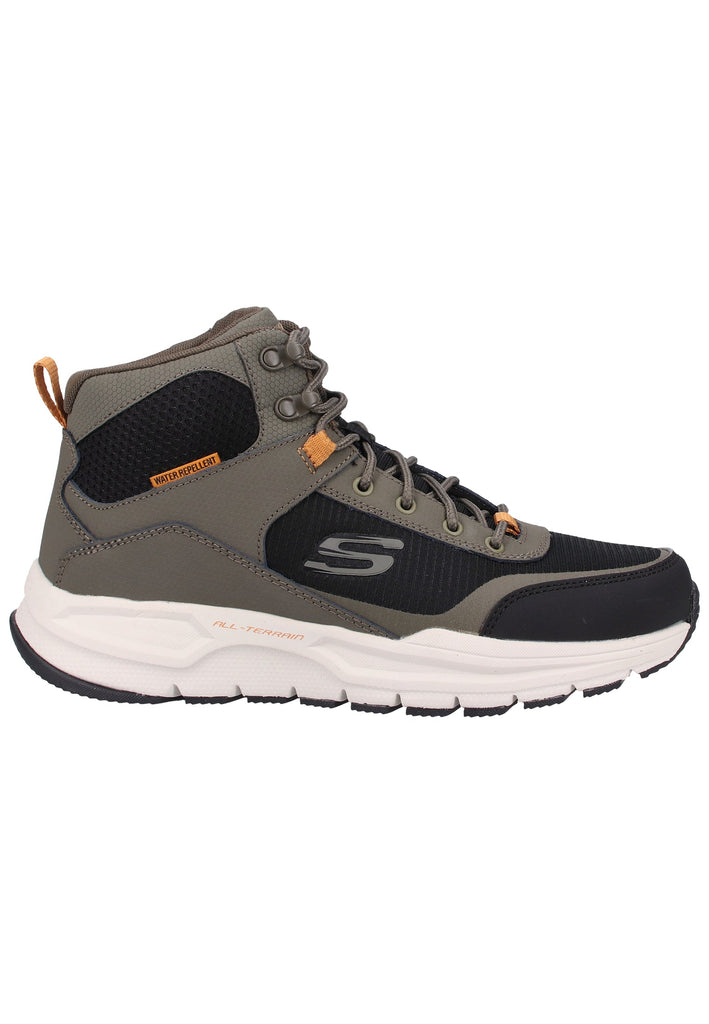 Skechers Sneaker Leder Dunkelgrün - surf4shoes