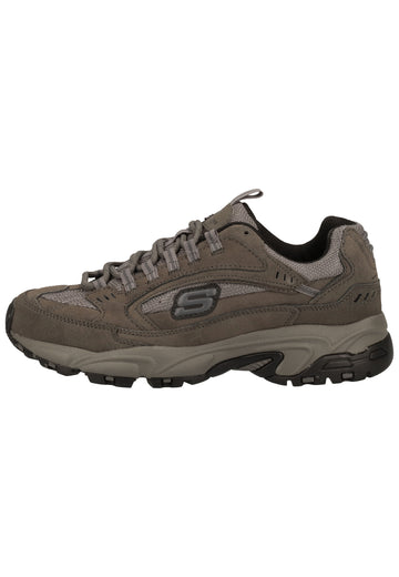 Skechers Sneaker Veloursleder/Textil Grau - surf4shoes