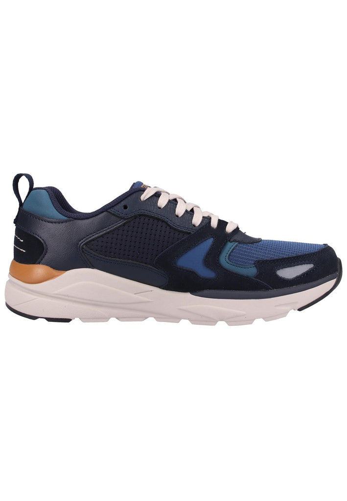 Skechers Sneaker Leder Blau - surf4shoes
