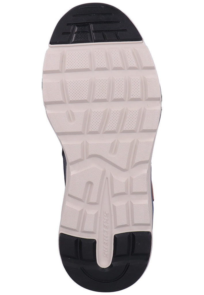 Skechers Sneaker Leder Blau - surf4shoes