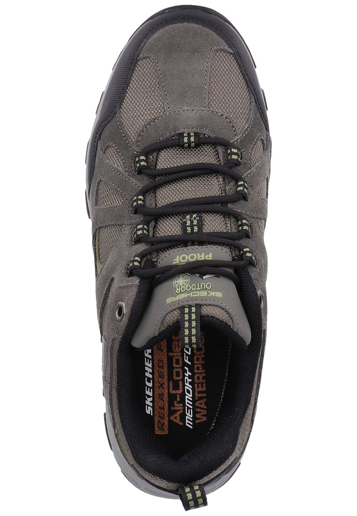 Skechers Sneaker Leder Grau - surf4shoes