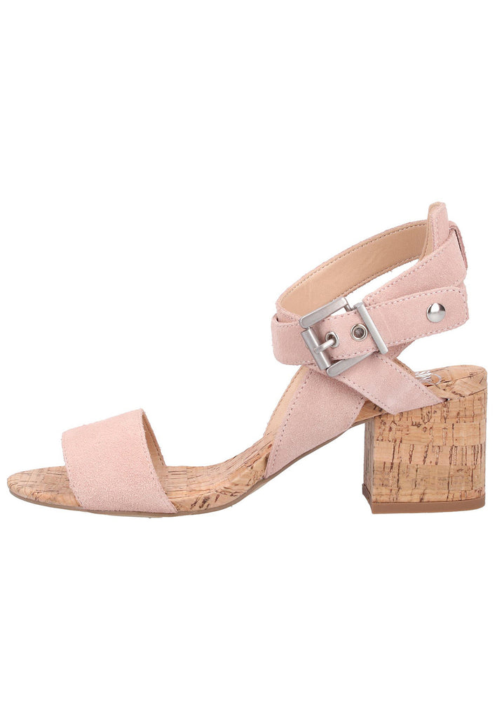 SPM Sandalen Veloursleder Rosa - surf4shoes