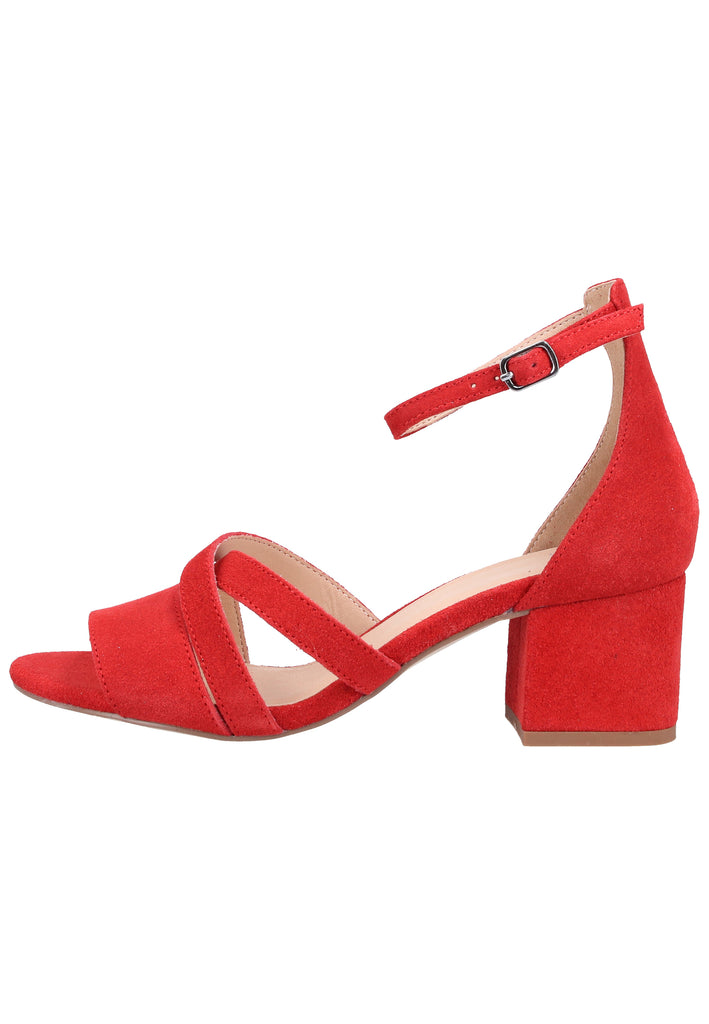 SPM Sandalen Veloursleder Rot - surf4shoes