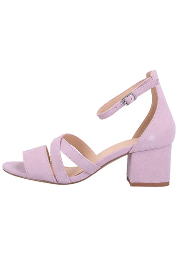 SPM Sandalen Veloursleder Hellrosa - surf4shoes