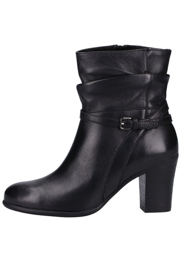 SPM Stiefelette Leder/Synthetik Schwarz - surf4shoes