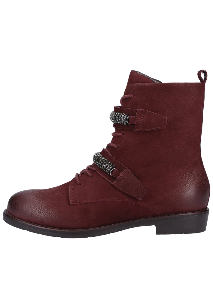 SPM Stiefelette Leder Rot - surf4shoes