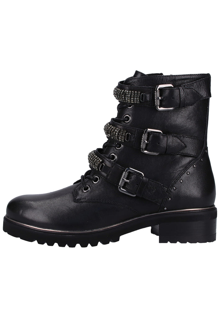 SPM Stiefelette Leder Schwarz - surf4shoes