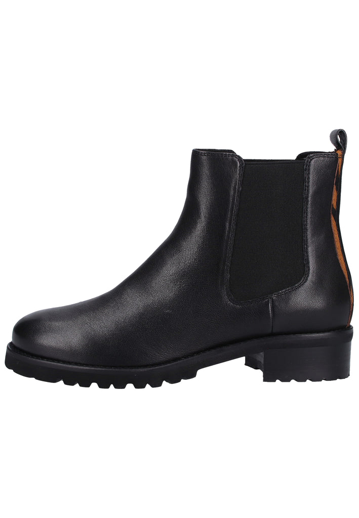 SPM Stiefelette Leder Schwarz - surf4shoes