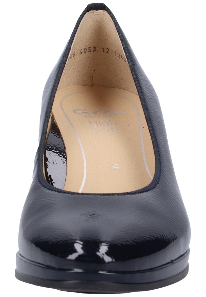 ara Pumps Leder Navy - surf4shoes