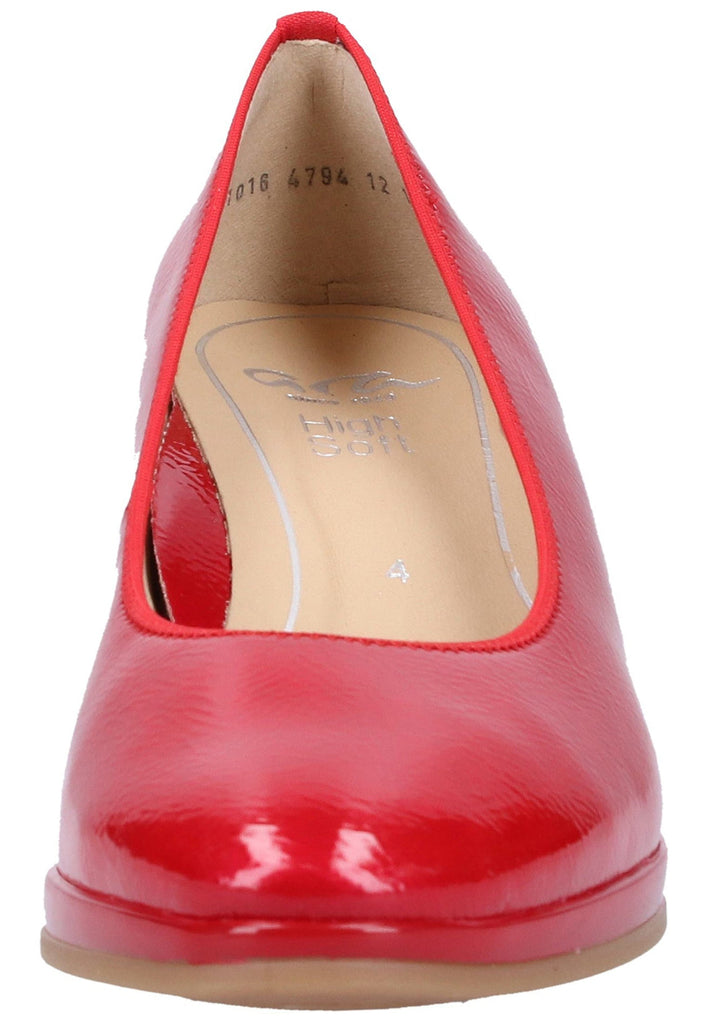 ara Pumps Lederimitat Rot - surf4shoes