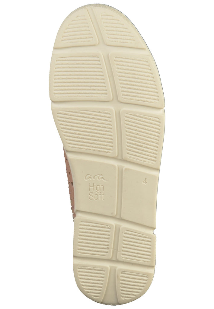 ara Sneaker Nubukleder Puder - surf4shoes