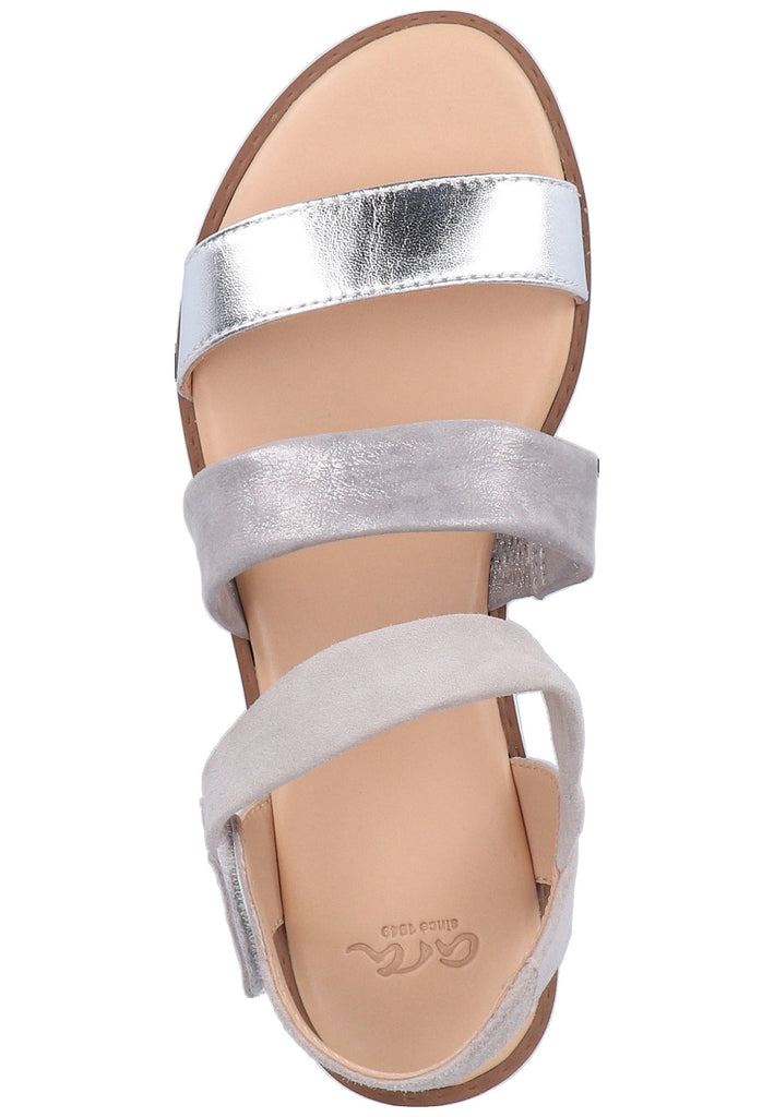 ara Sandalen Nappaleder Silber - surf4shoes
