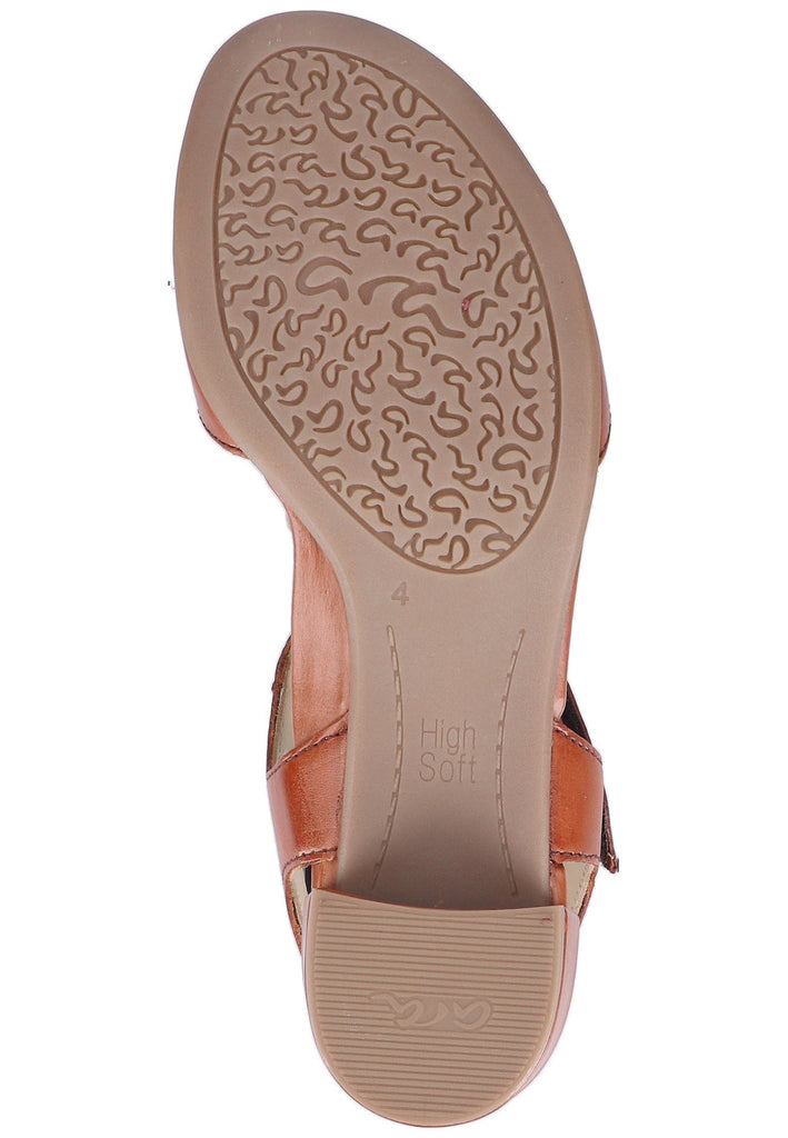 ara Sandalen Leder Cognac - surf4shoes