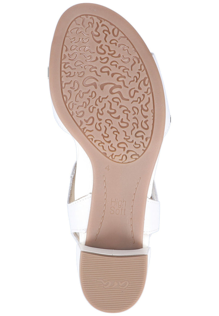 ara Sandalen Glattleder Weiß - surf4shoes