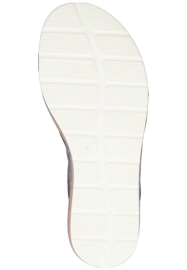 ara Pantoletten Leder Blau - surf4shoes