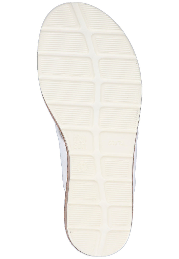 ara Pantoletten Leder Weiß - surf4shoes