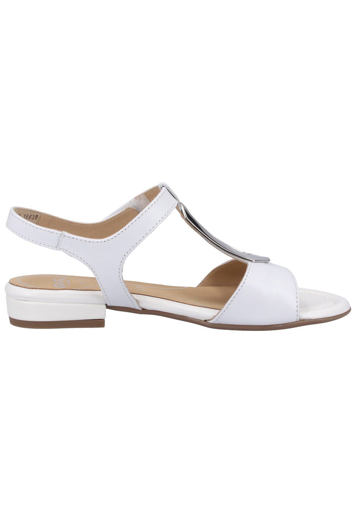 ara Sandalen Leder Weiß - surf4shoes