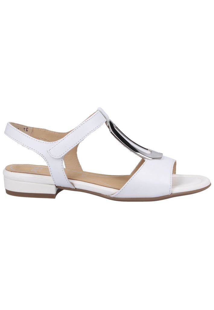 ara Sandalen Leder Weiß - surf4shoes