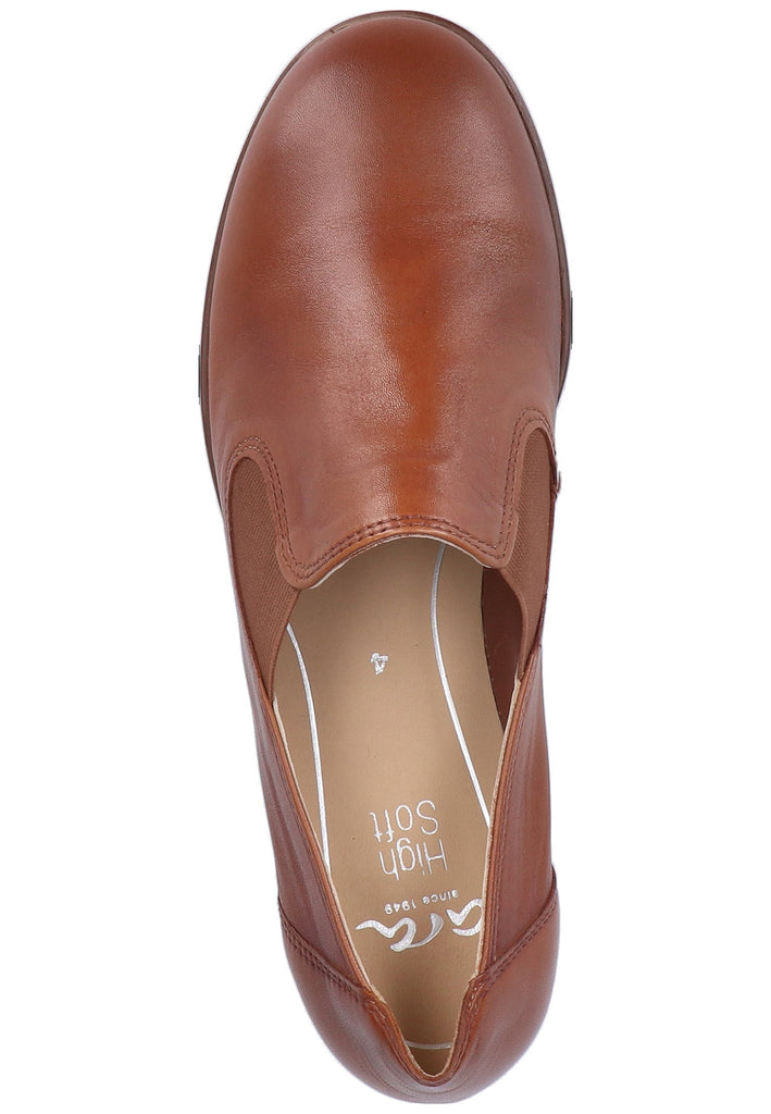 ara Slipper Glattleder Cognac - surf4shoes