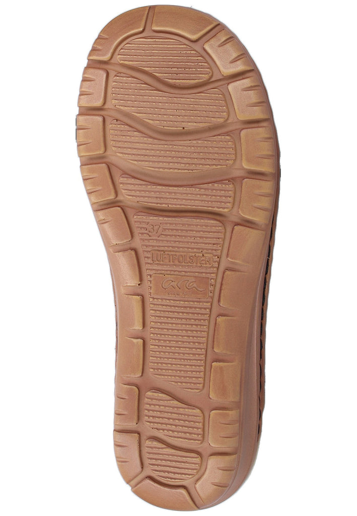 ara Sandalen Nubukleder Schwarz - surf4shoes