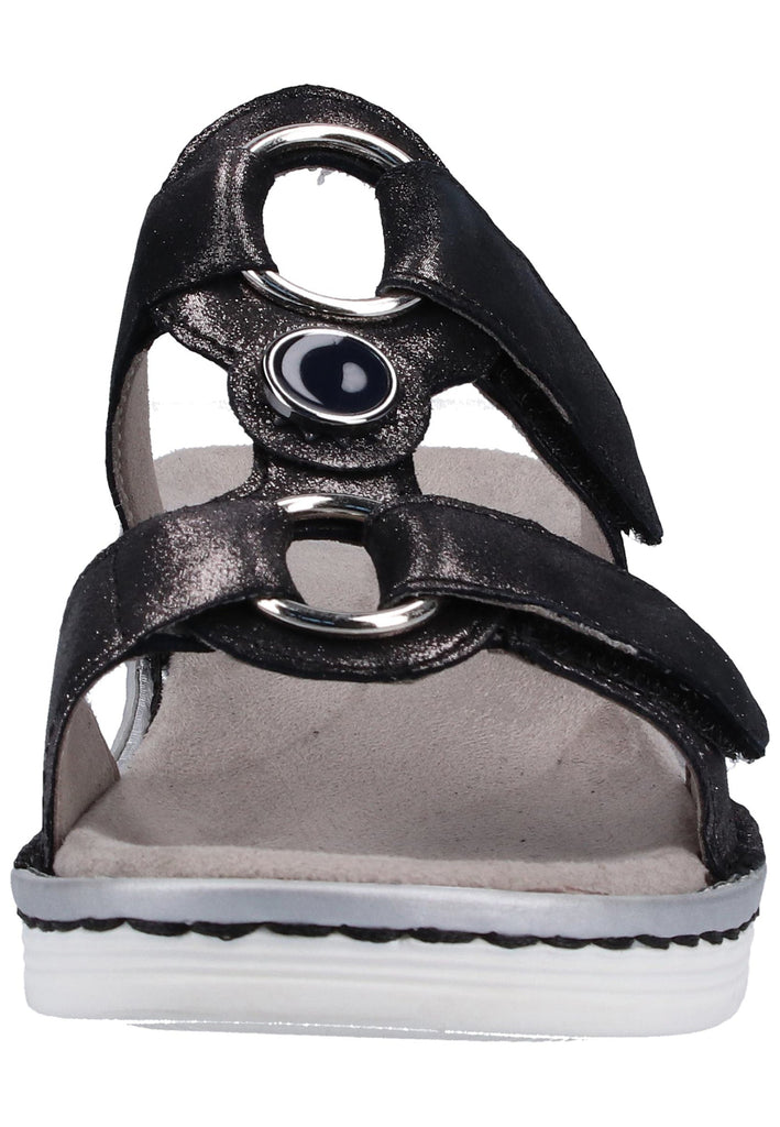 ara Pantoletten Lederimitat Blau - surf4shoes