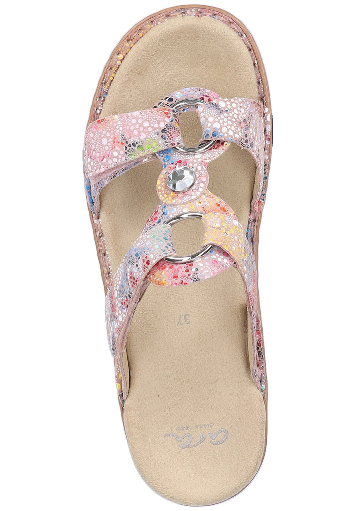 ara Pantoletten Glattleder Taupe - surf4shoes