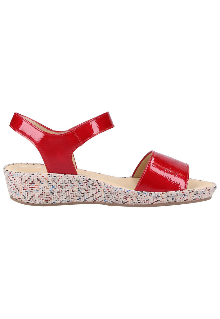 ara Sandalen Glattleder Rot - surf4shoes