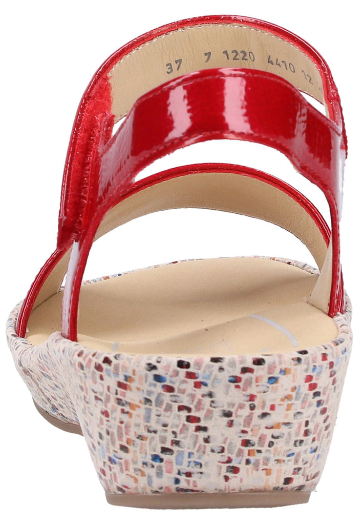 ara Sandalen Glattleder Rot - surf4shoes