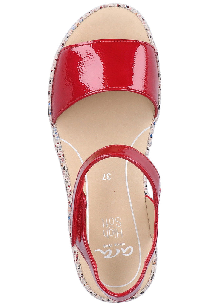 ara Sandalen Glattleder Rot - surf4shoes