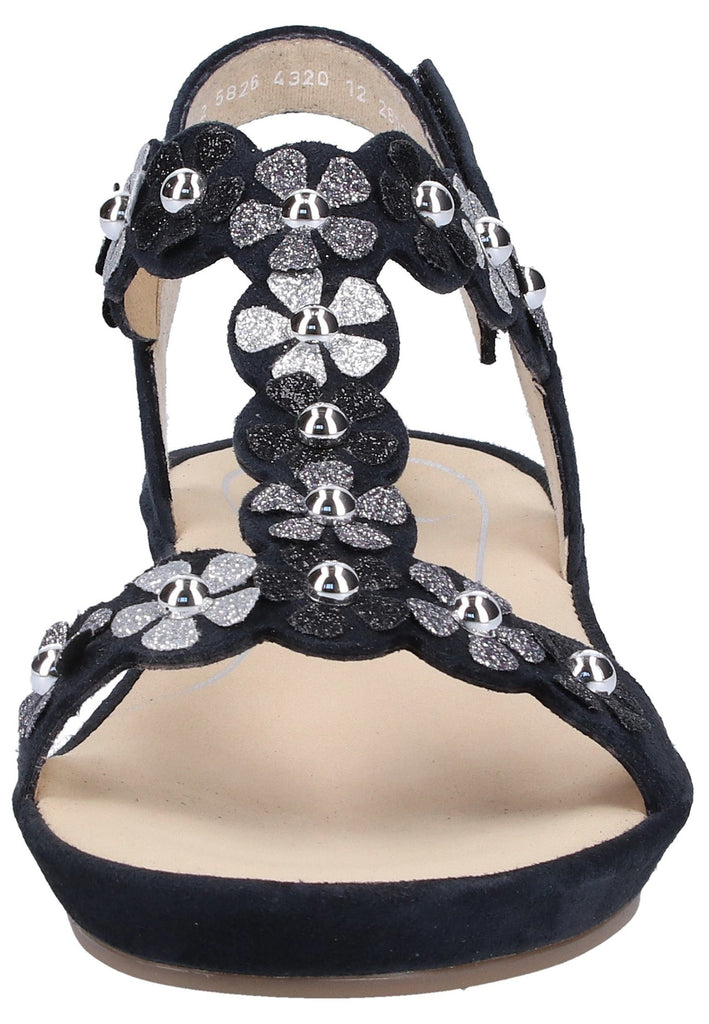 ara Sandalen Leder Blau - surf4shoes