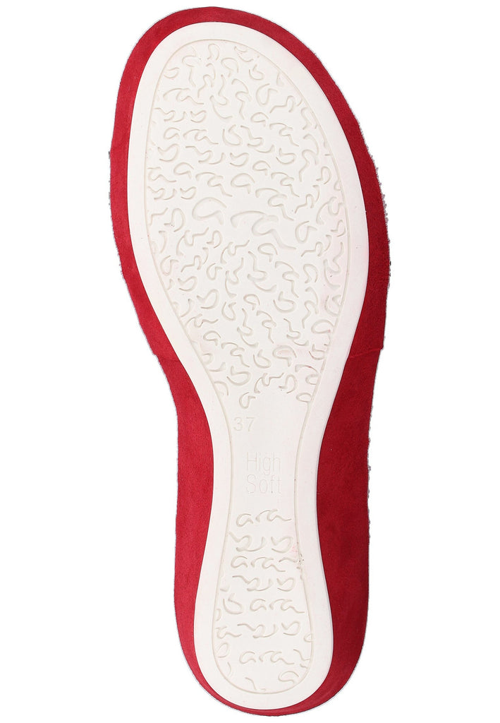 ara Sandalen Leder Rot - surf4shoes