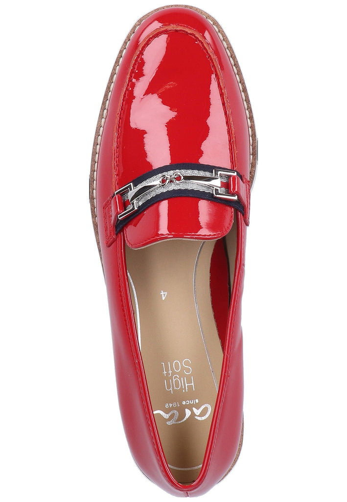 ara Slipper Leder Rot - surf4shoes